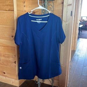 Ladies scrub top and bottom